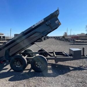 5X10 (7K) Dump Trailer -Ramps - Tarp Kit