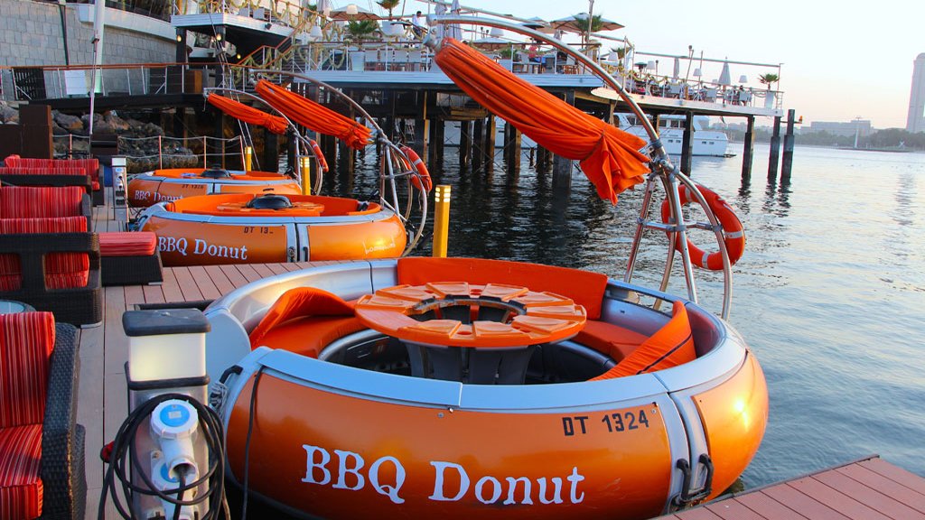 BBQ Donut Boat for sale