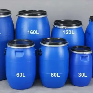Blue Plastic Drums
