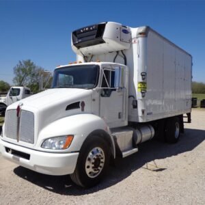Used 2017 KENWORTH Reefer/Refrigerated Truck, Contractor Truck, Catering Truck - Food Truck - T270